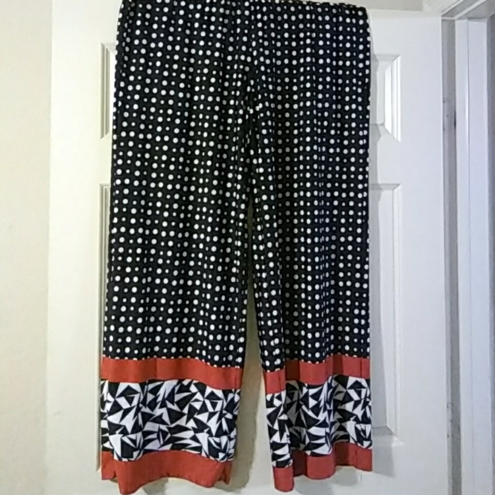 Casual Pants with flare bottom